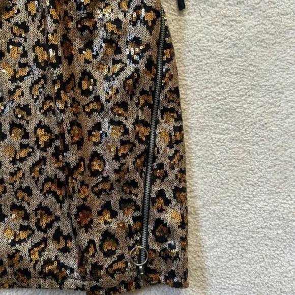 Tobi leopard print sequin dress (BNWOT) - Picture 3 of 5